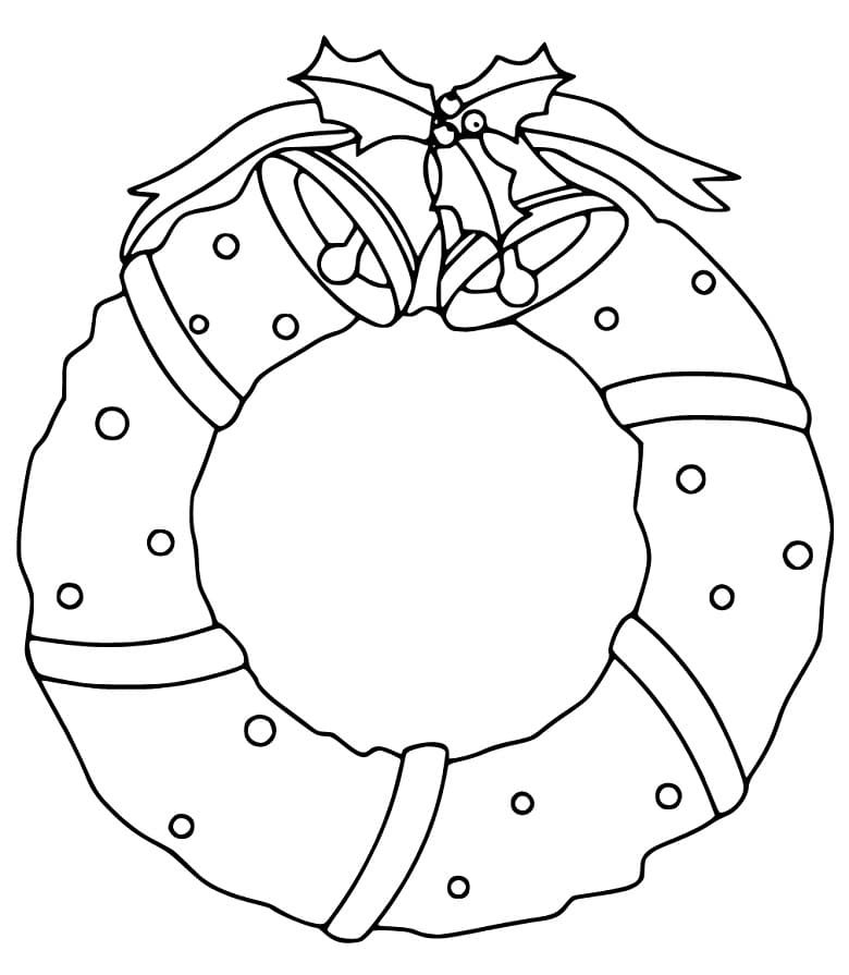 Christmas Bells and Wreath