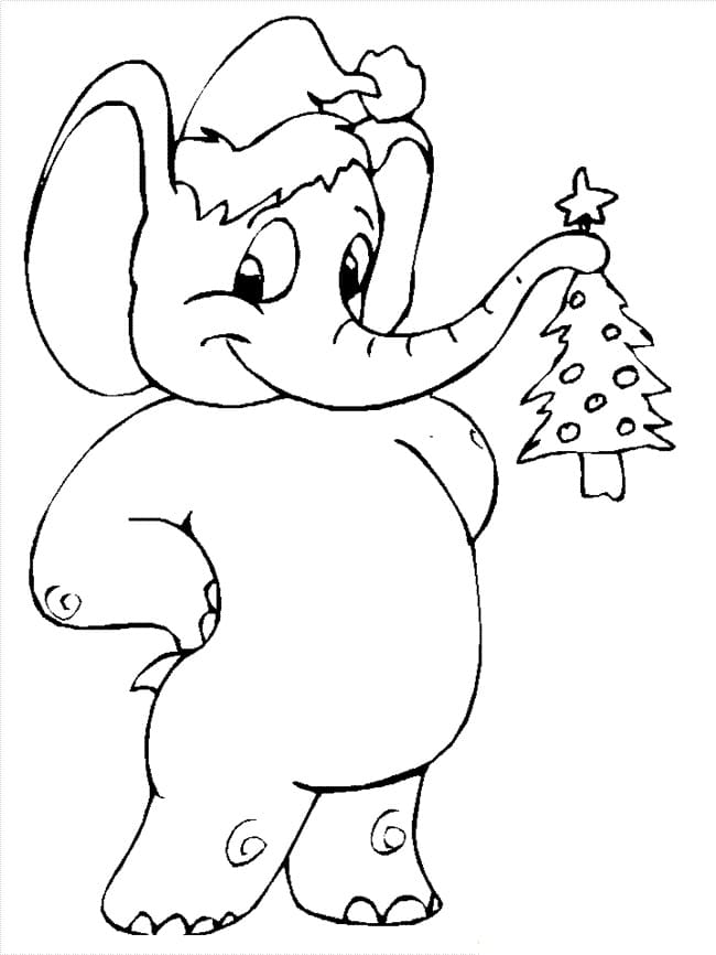 Christmas Elephant