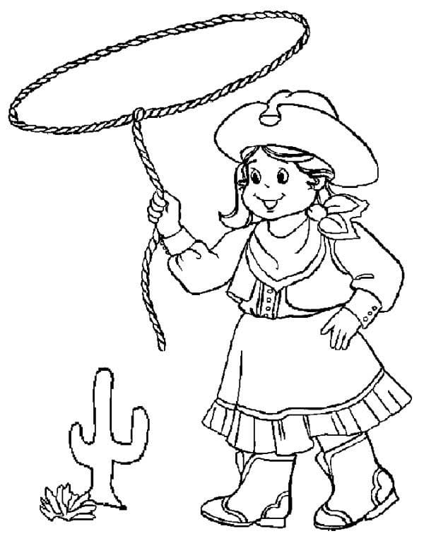 Cowgirl to Print