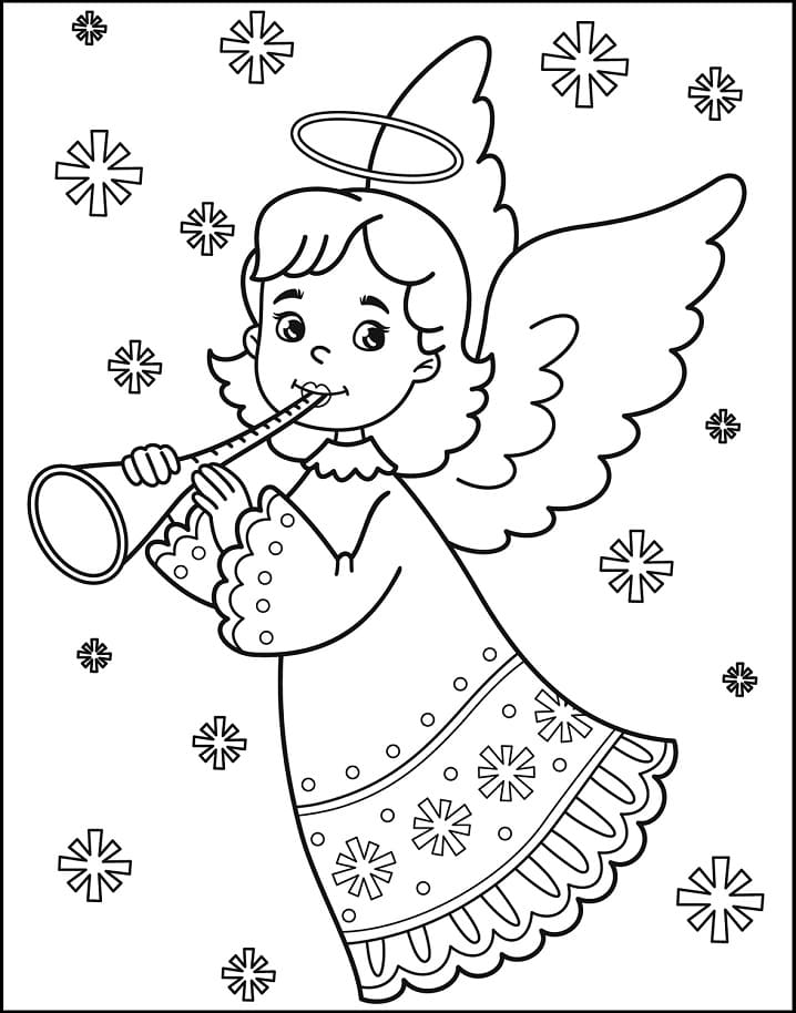 Cute Christmas Angel