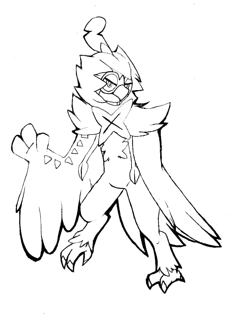 Decidueye Sketch