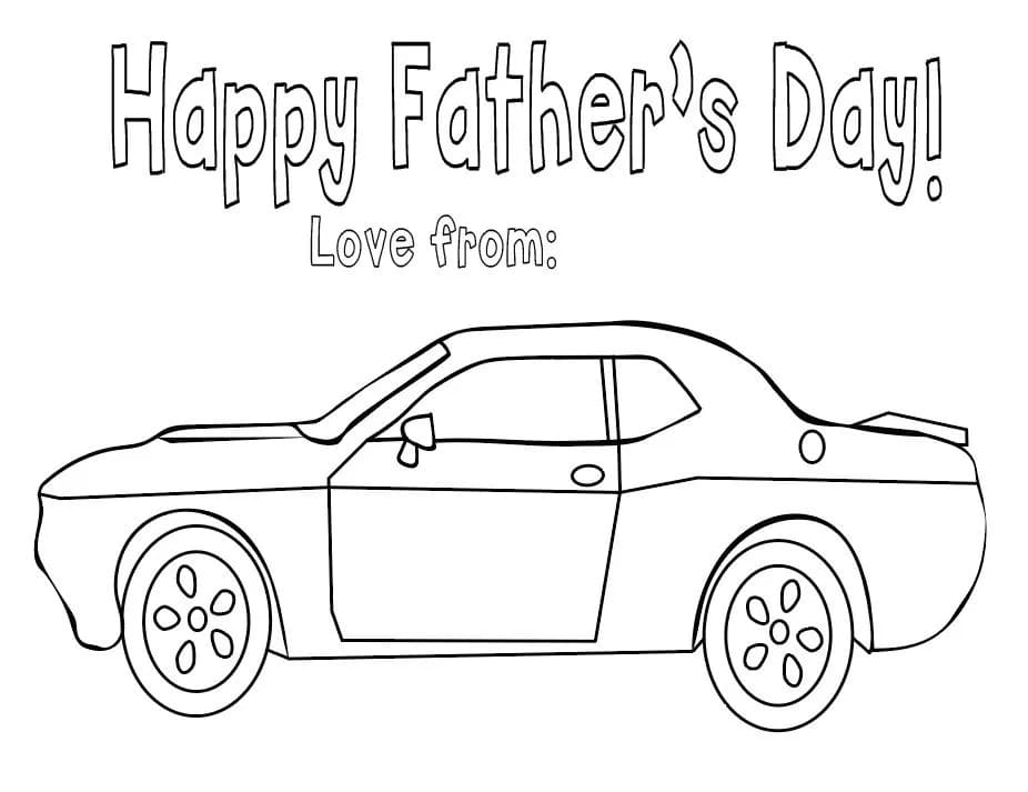 Father's Day to Print