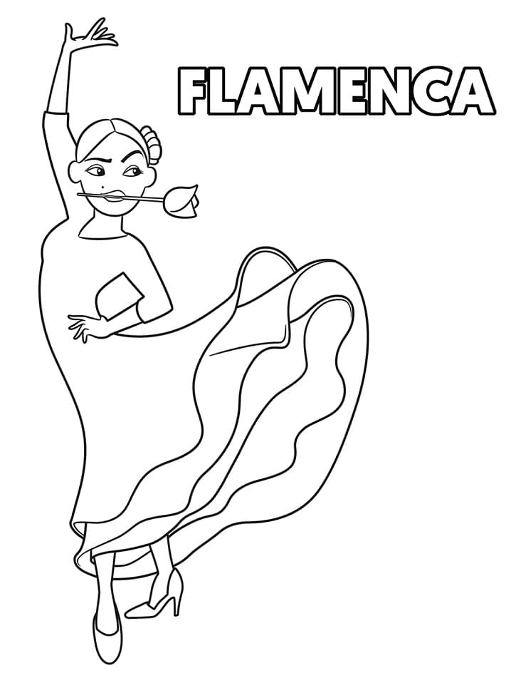 Flamenca from The Emoji Movie