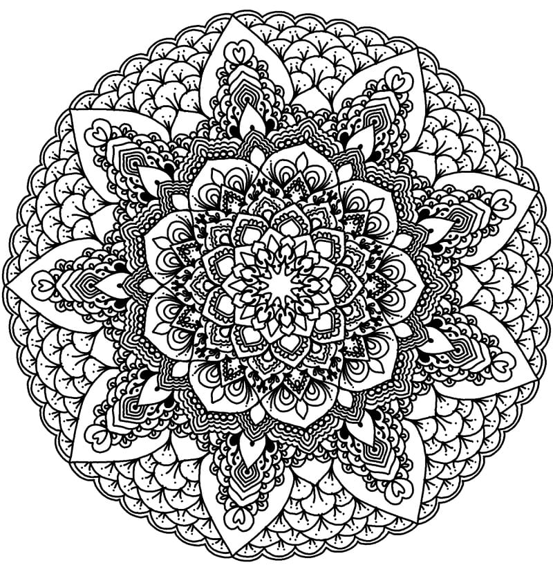 Flower Mandala 10
