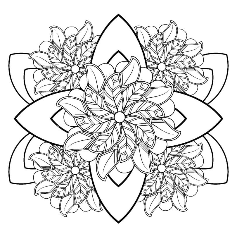 Flower Mandala 21