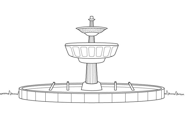 Free Printable Fountain