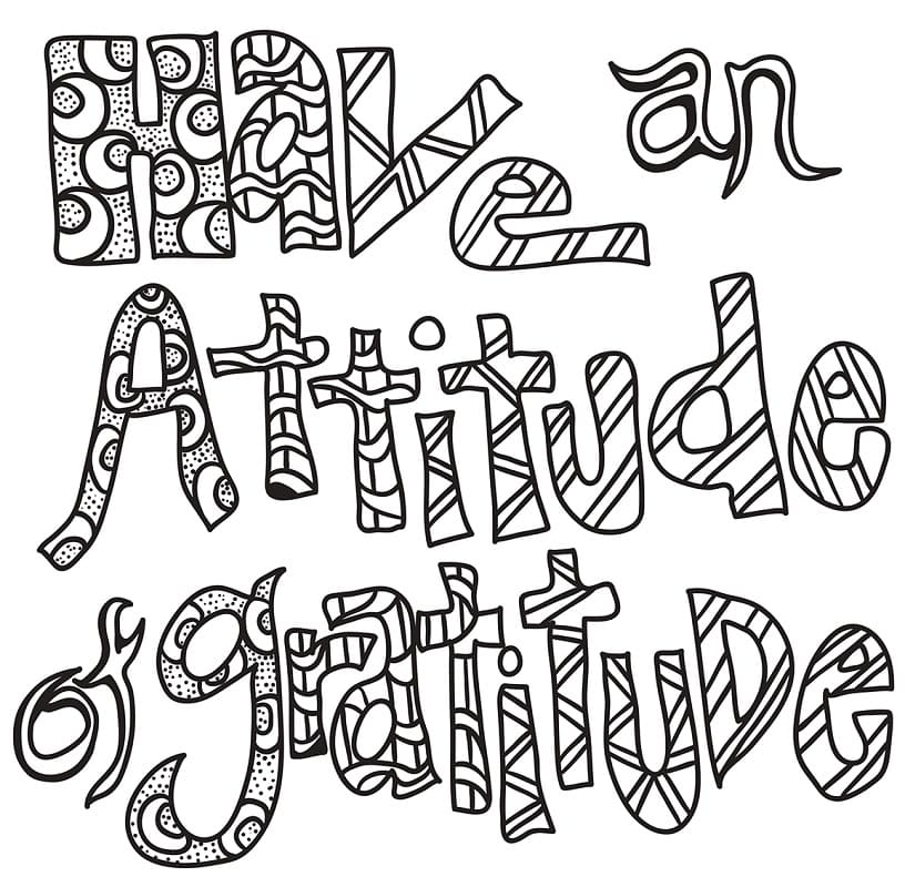 Free Printable Gratitude