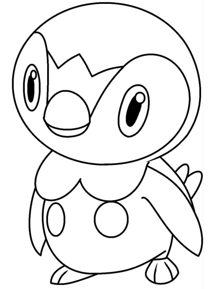 Free Printable Piplup Pokemon