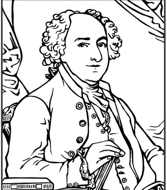 Free Printable President John Adams