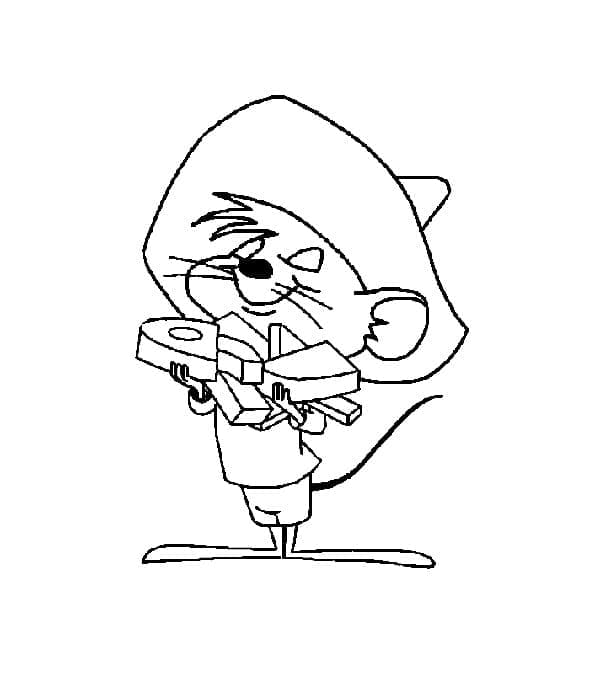 Free Speedy Gonzales - Coloring Pages