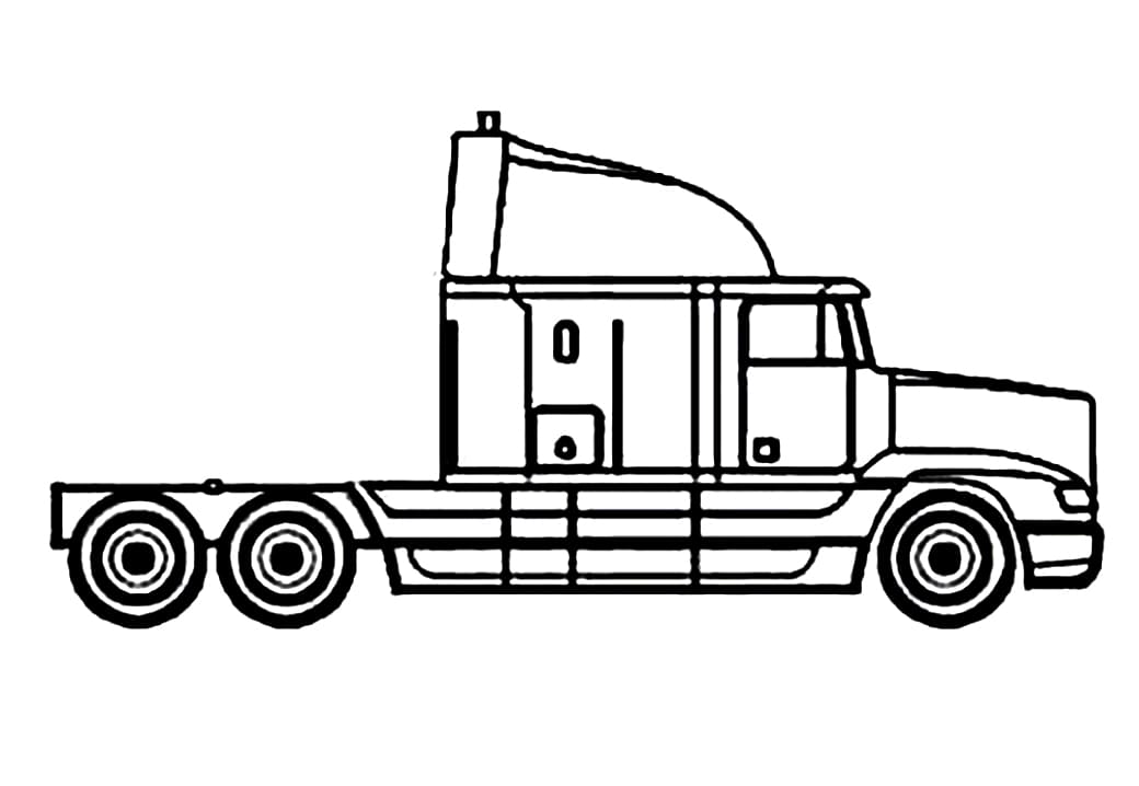 Freightliner to Print - Coloring Pages