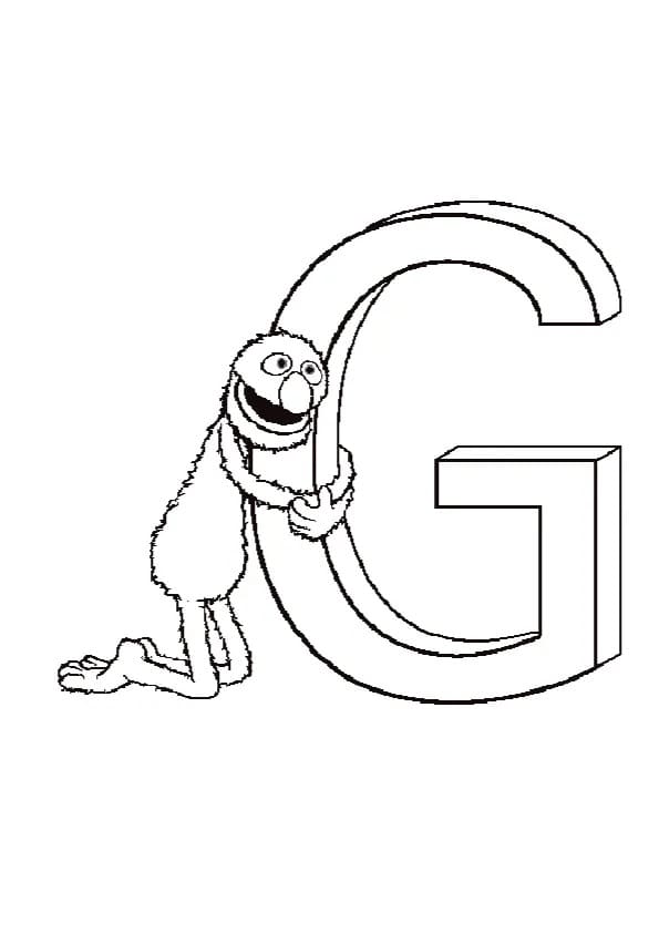 Grover with Letter G