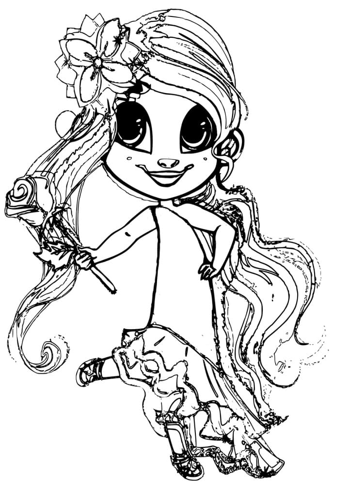 Hairdorables to Color - Coloring Pages