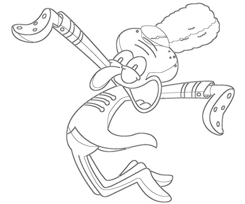 Happy Squidward