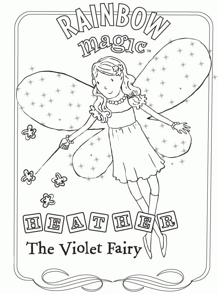 Heather The Violet Fairy