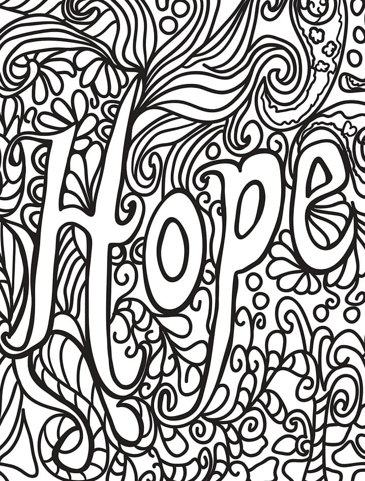 Hope - Coloring Pages