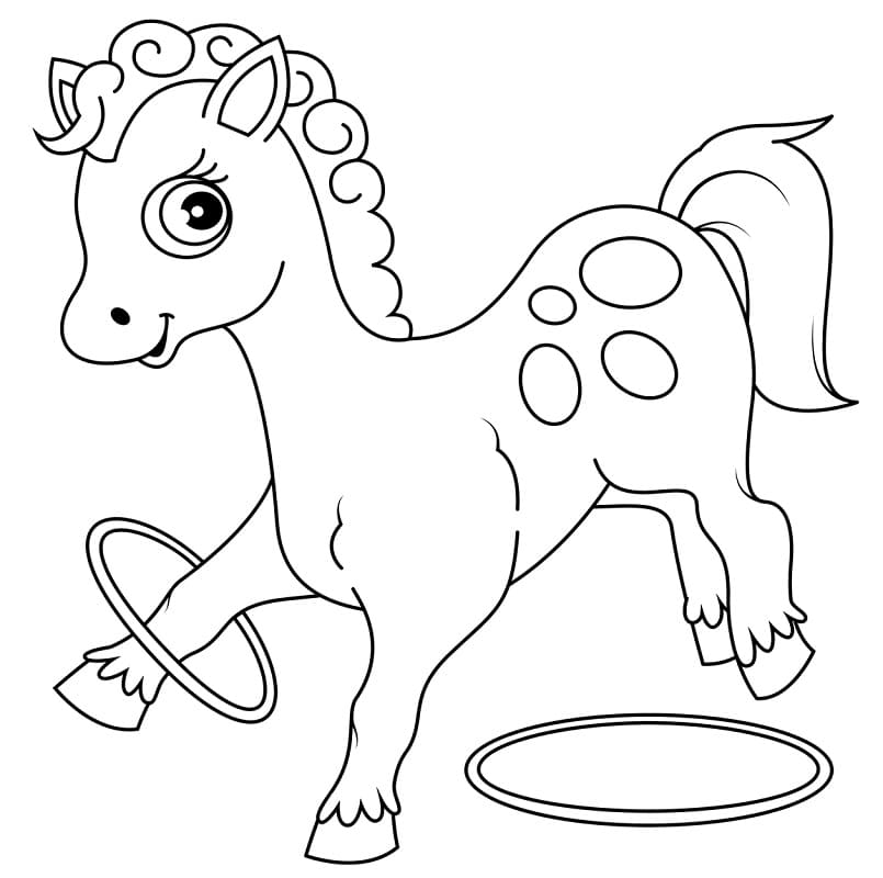 Horse with Rings