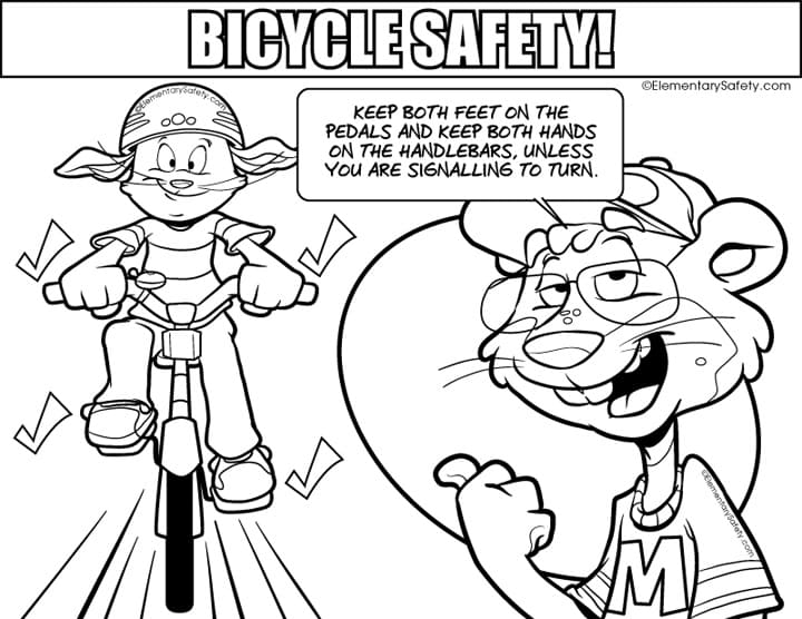 How To Ride Bicycle Safety