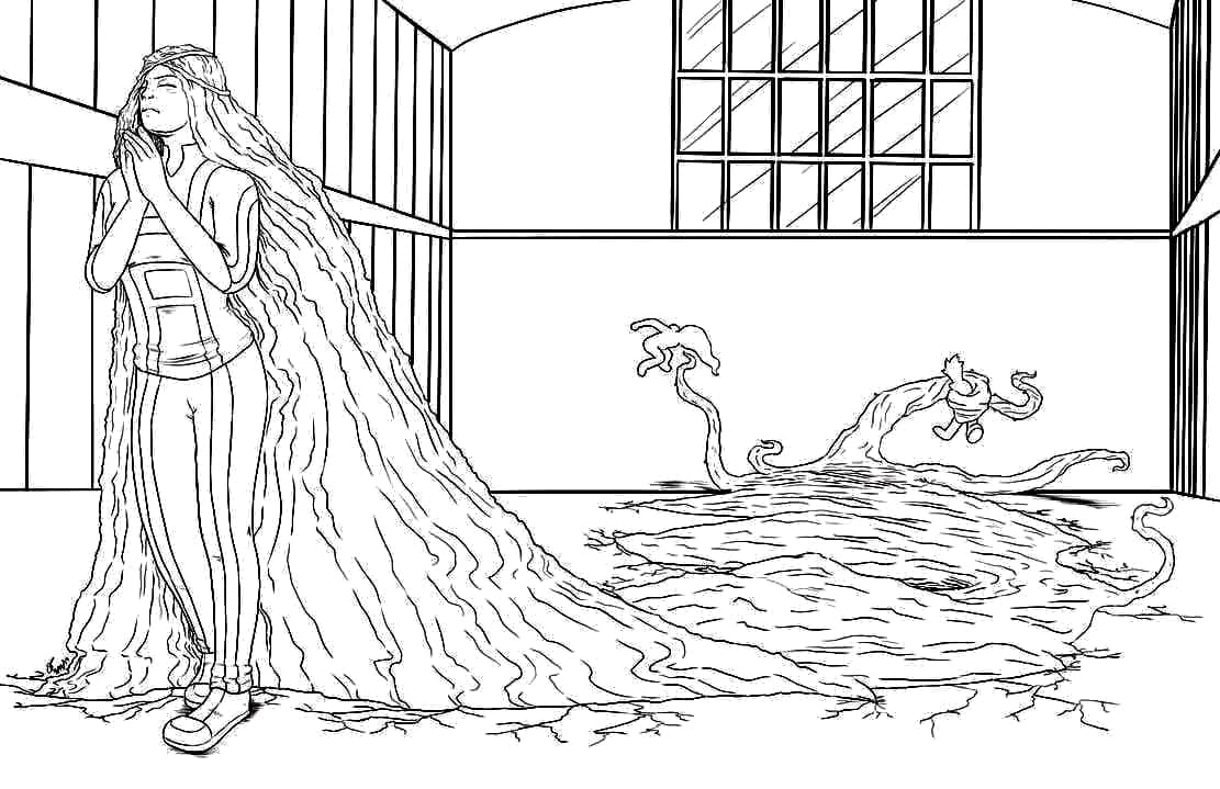 Ibara Shiozaki – Coloring Pages