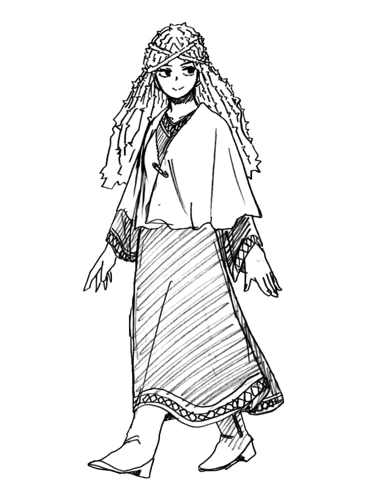 Ibara Shiozaki – Coloring Pages