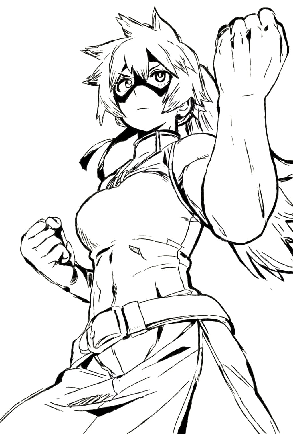 Itsuka Kendo from My Hero Academia