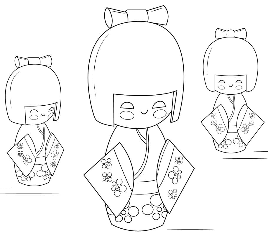 Kokeshi Dolls