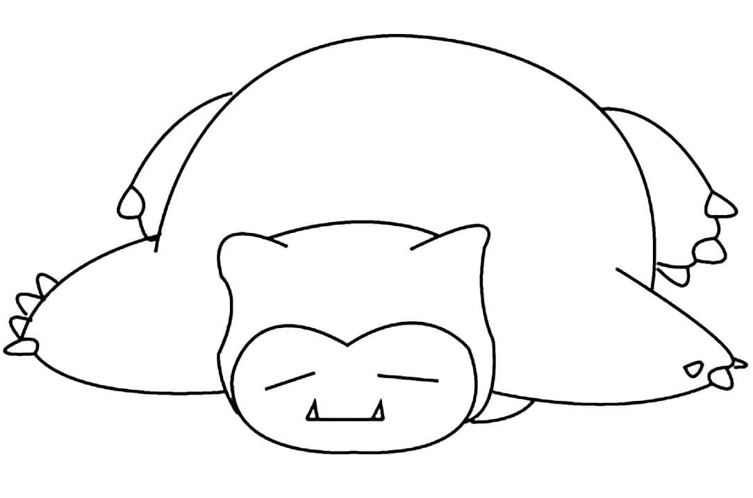 Lazy Snorlax