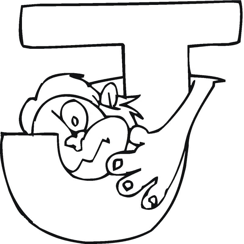 Letter J 7