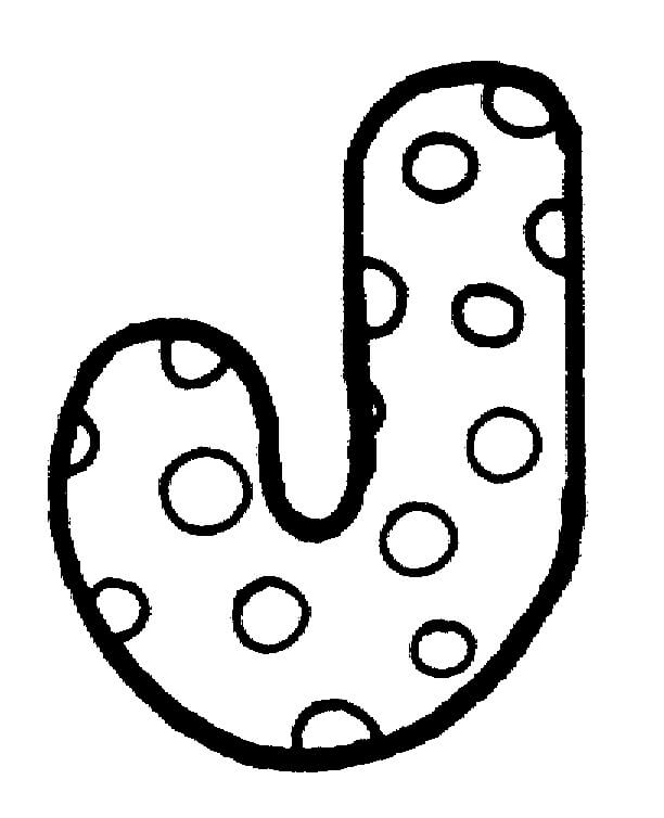 Letter J 8