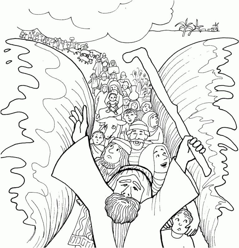 Moses Crossing the Red Sea