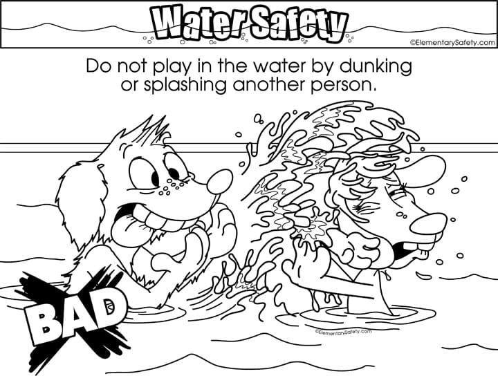 No Dunking Splashing