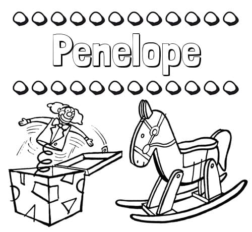 Penelope to Color