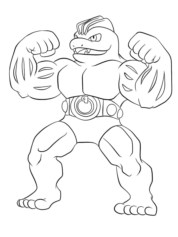 Pokemon Gen 1 Machoke