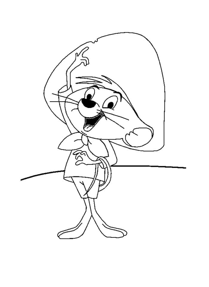 Print Speedy Gonzales - Coloring Pages