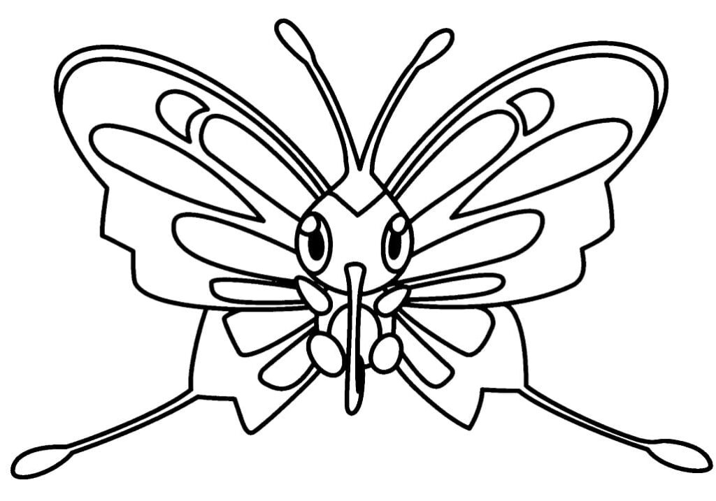 Printable Beautifly Pokemon