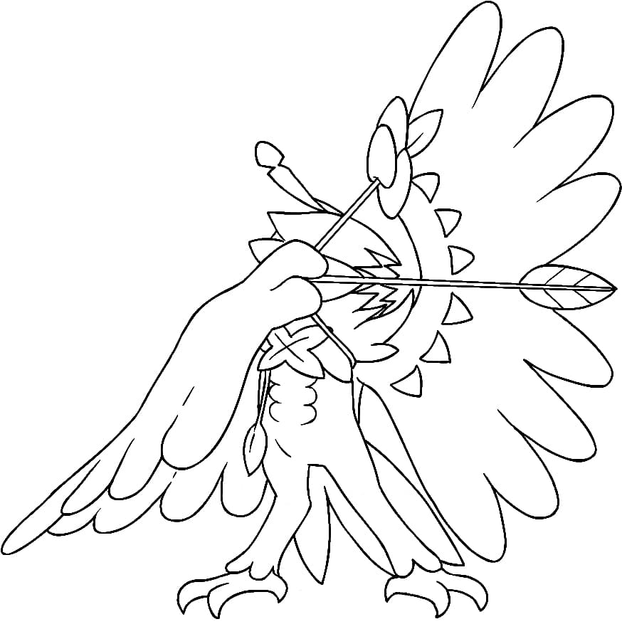 Printable Decidueye Pokemon