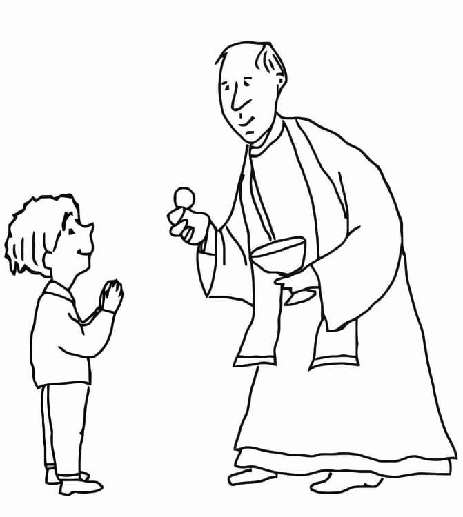 Printable Receiving Communion