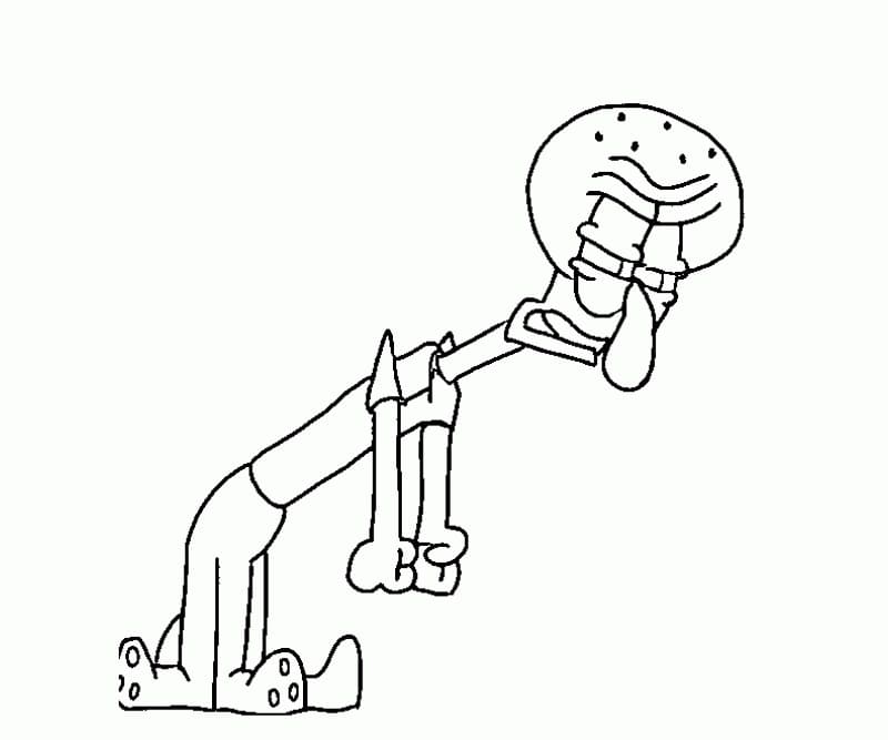 Printable Squidward