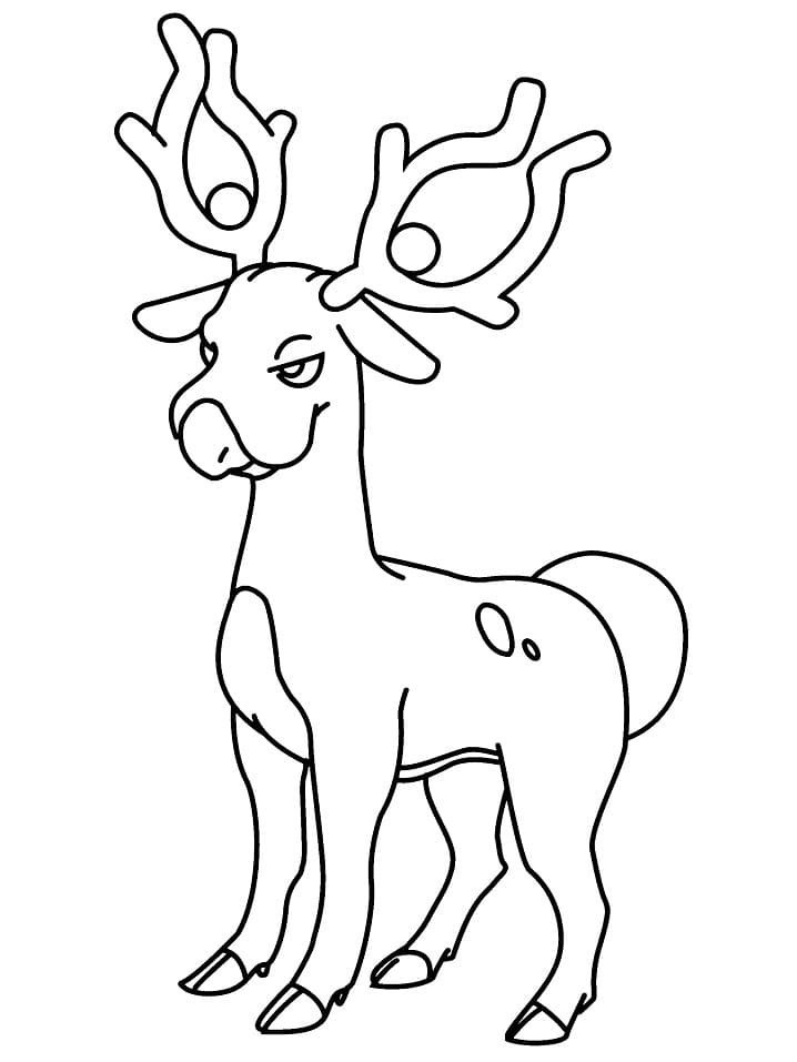 Printable Stantler Pokemon