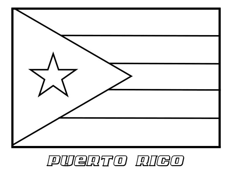 Puerto Rico Flag