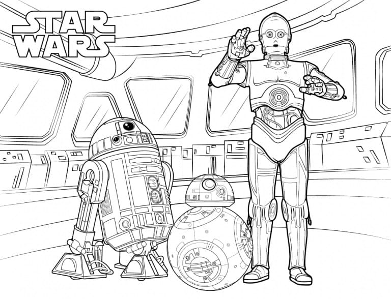 R2d2 with C3po And Bb8