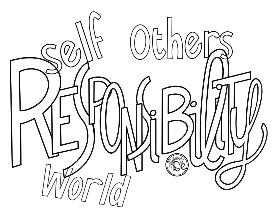 Responsibility Free Printable