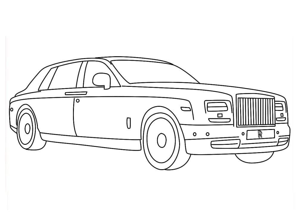 Rolls Royce Free Printable