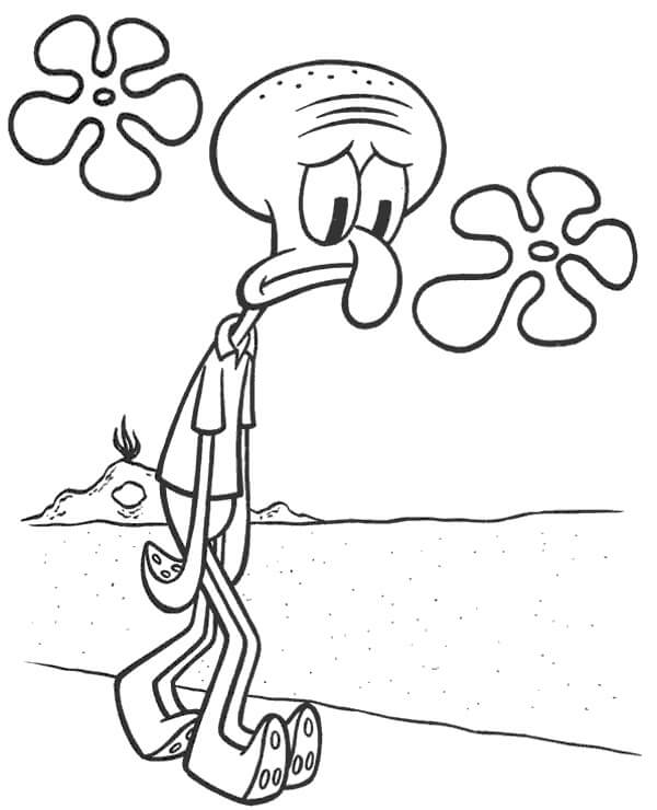 Sad Squidward Tentacles