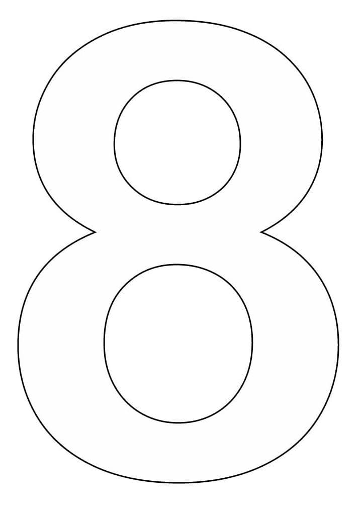 Simple Number 8