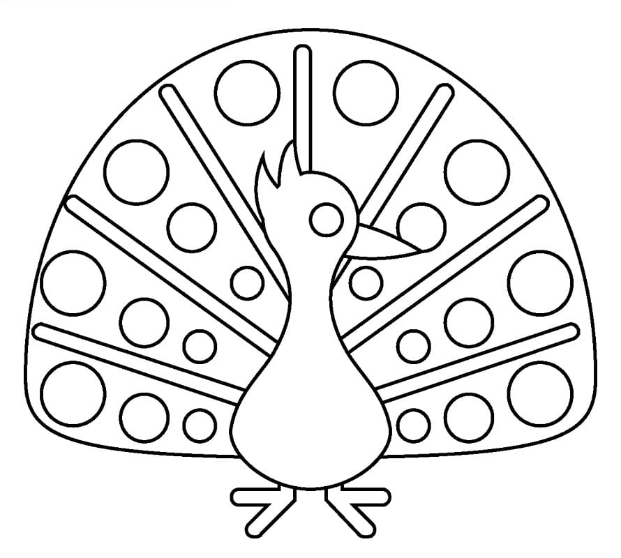 Simple Peacock