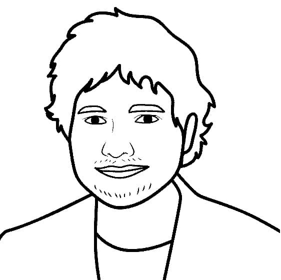 Singer Ed Sheeran