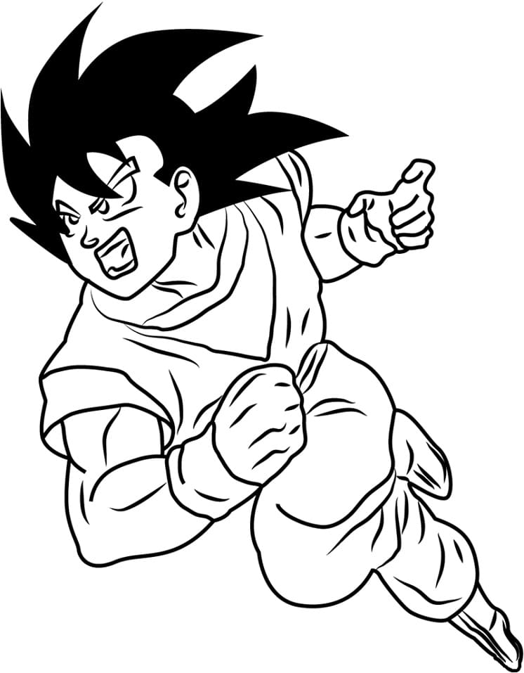 Son Goku Attacks