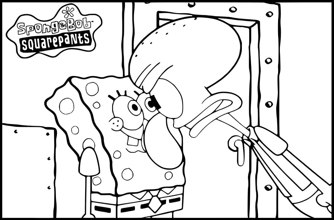Squidward and Spongebob