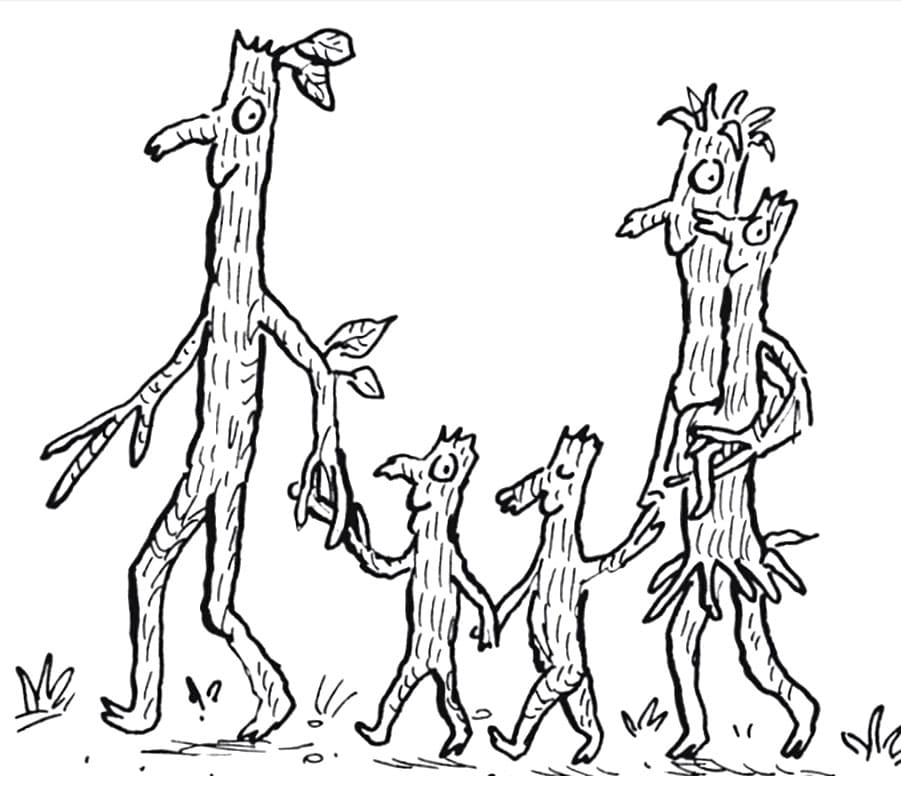 Stick Man's Family